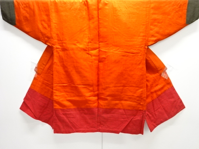 Japanese Kimono / Chirimen Kinsha Silk